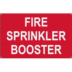 Fire Hydrant Booster - Metal 400mm x 250mm
