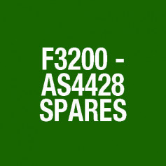 F3200 AS4428.1 4U Hinged Control Panel Assembly (inc. PCB) ME0098