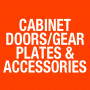 Cabinet Hinge set 6mm suits 15-40U cabinets CW screws HW0202