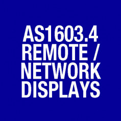 Remote LCD Display Unit, Slimline, Flush Mounting FP0772