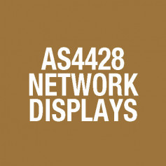 NDU AS4428 Network Display, Deep Slimline c/w I-Hub FP0793