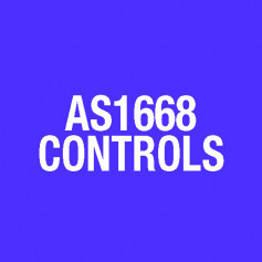 LABEL 1945-4 AS1668 FRONT PANEL CONTROL LB0376
