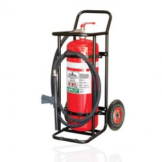 FLAMESTOP 30KG BE Mobile Extinguisher - Pneumatic Wheel