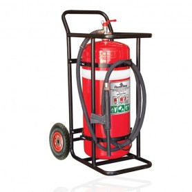 FLAMESTOP 90KG BE Mobile Extinguisher - Pneumatic Wheel
