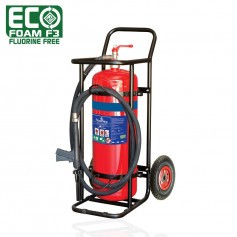 FLAMESTOP 50L ECO Foam F3 Fluorine Free Mobile Extinguisher - Pneumatic Wheel