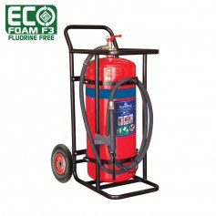 FLAMESTOP 70L ECO Foam F3 Fluorine Free Mobile Extinguisher - Pneumatic Wheel