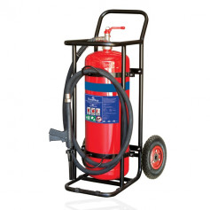 FLAMESTOP 30 LITRE Alcohol Resistant Mobile Extinguisher - Pneumatic Wheel