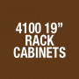 4100Esi 7U display Door hinged 19inch rack black ME0517