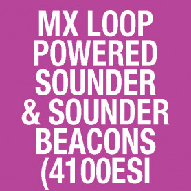 LPAV800W - Addressable Loop Powered Sounder Beacon 516.800.964