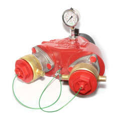 Fire Booster Valve (Dual Booster a/s) 4 Grooved BOTTOM