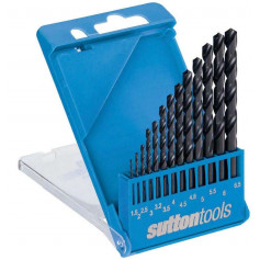 13 Piece Metric Drill Set 1.5 - 6.5mm In 0.5mm Increments