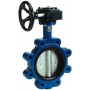 100Nb Lugged Butterfly Valve Gear Operated