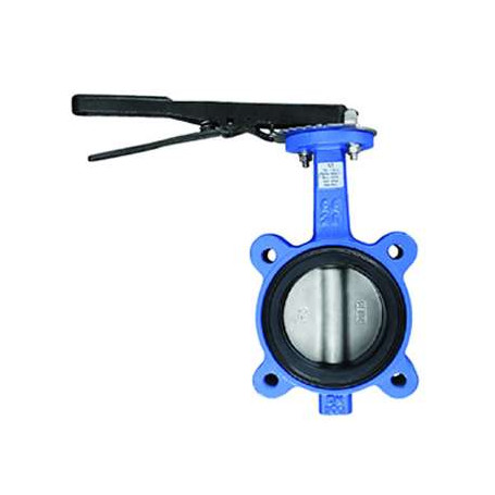 80Nb Lugged Butterfly Valve Lever Handle