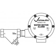 Water Motor Alarm Gong - Victaulic
