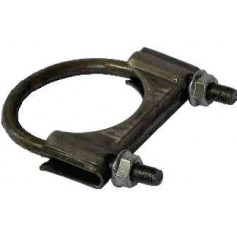 3-1/8 Inch (79mm) Exhaust Clamp (Flat Black)