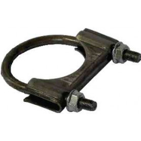 3-5/8 Inch (92mm) Exhaust Clamp (Flat Black)