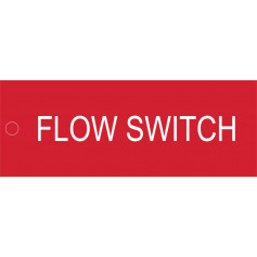 Flow Switch - Traffolyte Label 80mm x 30mm