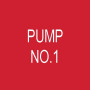 Pump No 1 - Traffolyte Label 50mm x 50mm