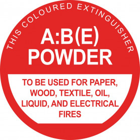 ABE ID Sign - Vinyl Sticker 190x190mm