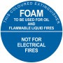 Air/Foam Identification Sign - 190 x 190mm