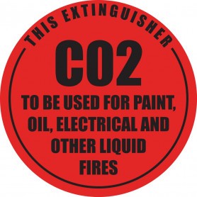 CO2 ID - Metal Sign - 190 x 190mm