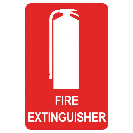 Extinguisher Location - Vinyl Sticker - 150 x 225mm
