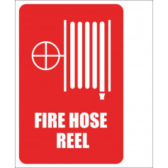 Fire Hose Reel Location - Right Angle Sign - 150mm x 225mm