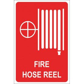 Fire Hose Reel Location - Large Sign - 300 x 450mm