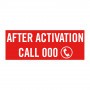 Sign for MCP - After Activation Call 000