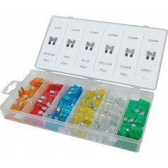Blade Fuse Pack (120 pieces) – 6 x popular blade fuse sizes