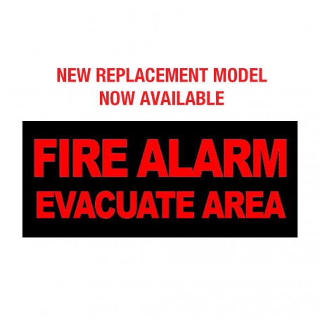 Internal Warning Sign - ‘FIRE ALARM EVACUATE AREA'
