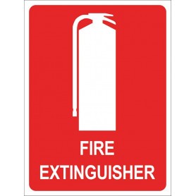 Extinguisher Location - Medium Sign - 225 x 300mm