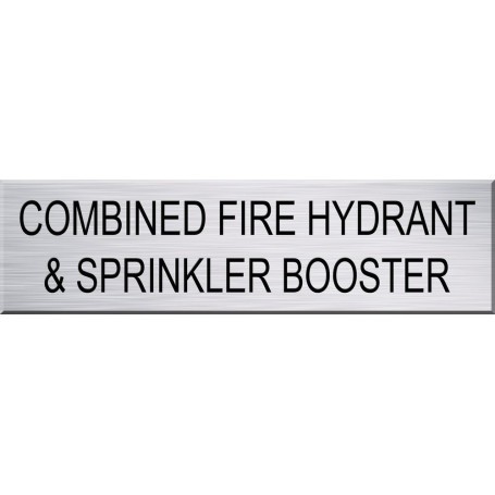 Combined Fire Hydrant & Sprinkler Booster