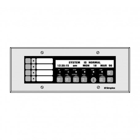 Serial LCD Annunciator (4100 FIP only) 4603-9101