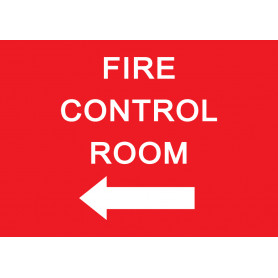 FIRE CONTROL ROOM - Sign 297 x 210mm