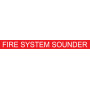 Fire System Sounder