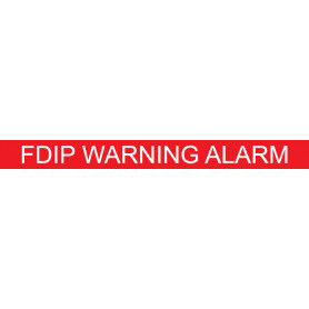FDIP Warning alarm