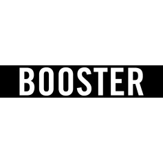 BOOSTER - Sign 500 x 100mm