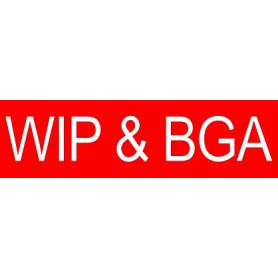 WIP & BGA Sign 250 x 70mm