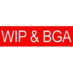 WIP & BGA Sign 250 x 70mm