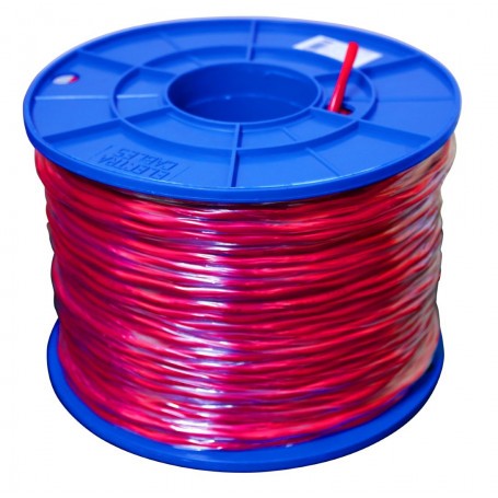 TWISTED Red Twin Fire Cable - 1.5mm - 200m Roll