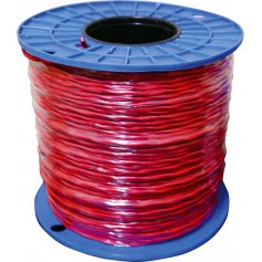 TWISTED Red Twin Fire Cable - 1.5mm - 500m Roll