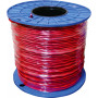 TWISTED Red Twin Fire Cable - 1.0mm - 500m Roll