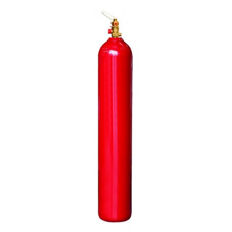 45kg Steel Cylinder - Filled - Complete with 1" Valve Body Only