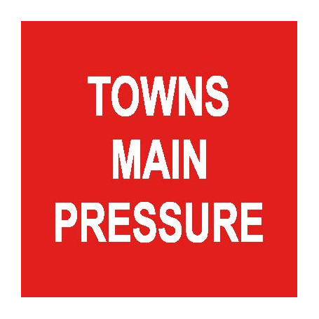 Town Mains Pressure