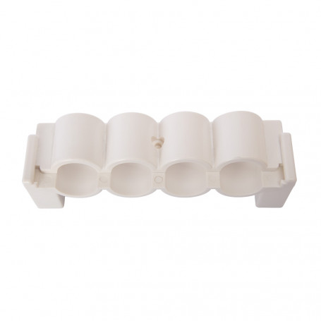 Easy Lock 4 Pipe Supporter - White