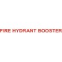 Vinyl Cut - Fire Hydrant Booster