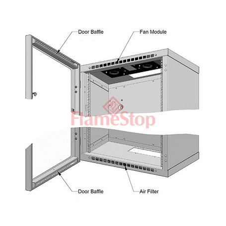 QE20 Rack Cab Cooling Module