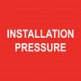 Installation Pressure