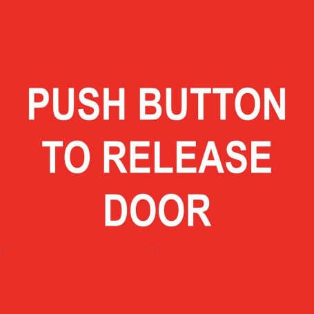 Push Button To Release Door